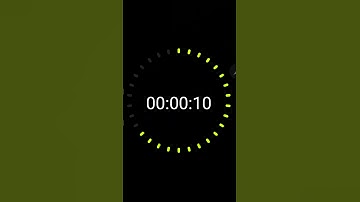 15 Seconds Countdown Timer with clock ticking sound and finish bell