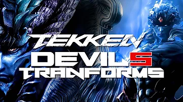 TEKKEN BLOOD VENGEANCE - Kazuya & Jin Devil Transformation