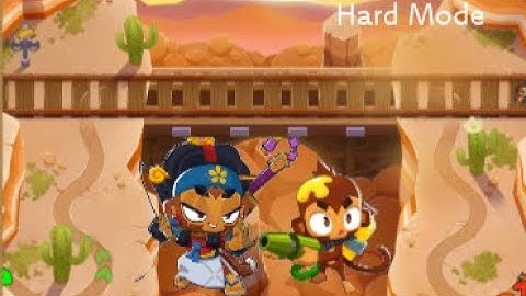 BTD6 Sunset Gulch Hard Easy Guide