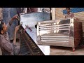 How to Make Beautiful Stainless Steel | Gas Bruner Range Commercial Gas Stove Making