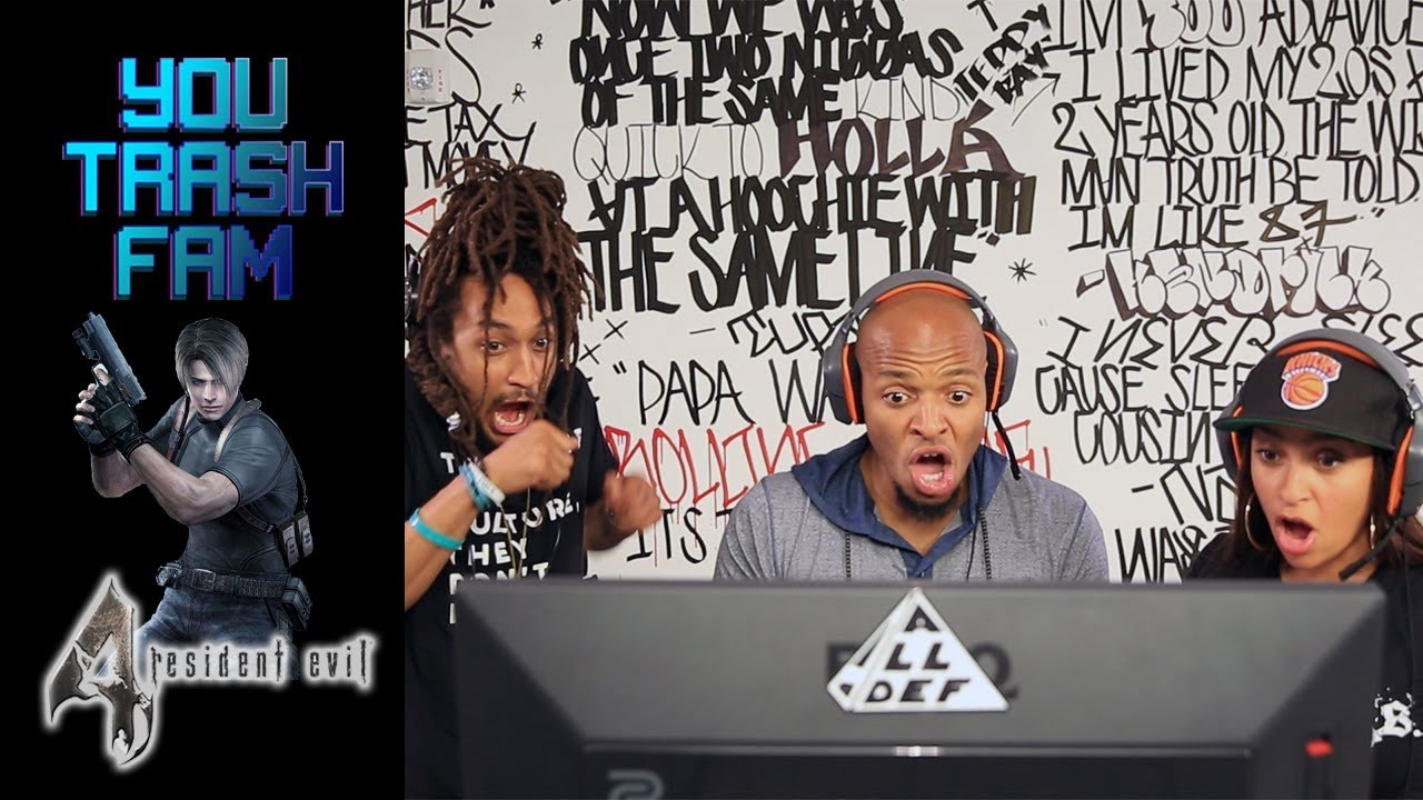 The SquADD Plays Resident Evil 4 | You Trash Fam | All Def Gaming