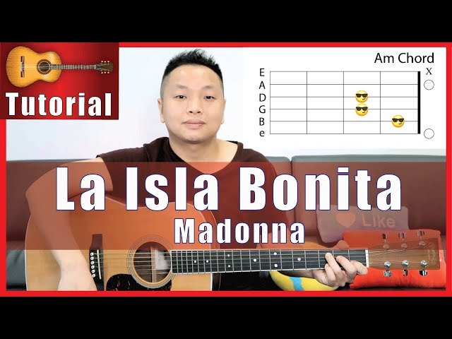 La Isla Bonita Guitar Tutorial | Madonna class=