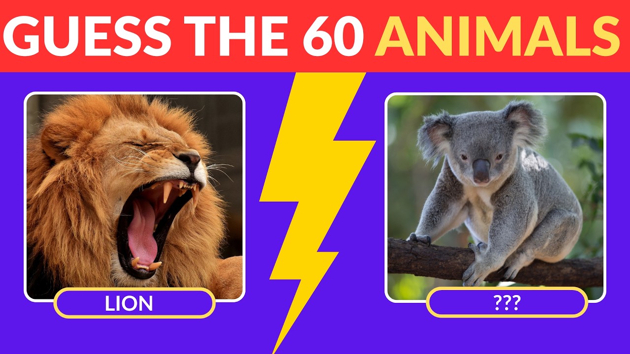 You’ll Get Stuck After Question 7 😳 | Guess the Animal Quiz