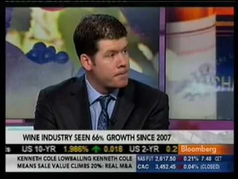 Vin-X Fine Wine Investment Brokers - Bloomberg TV interview with Senior Broker Jeremy Peacock