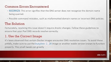 Troubleshooting CoreDNS in Kubernetes: Resolving Pod DNS Records