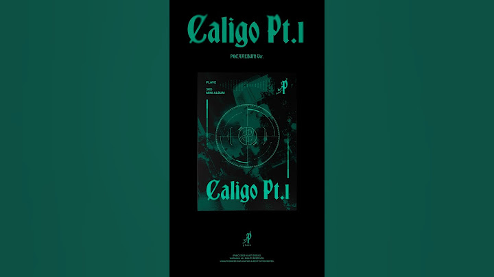 PLAVE 3rd Mini Album 'Caligo Pt.1' Physical Album Preview - POCAALBUM Ver. #PLAVE #플레이브 #shorts