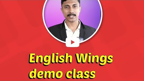 English Wings demo class