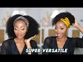 MY NEW LOOK!! | THE MOST CONVENIENT AND EASY HAIR | SAFE AND VERSATILE HEADBAND WIG | HERGIVENHAIR