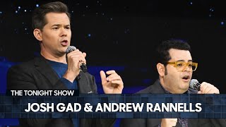 Josh Gad and Andrew Rannells Reunite on Broadway and Sing “Take On Me” for Josh’s Mom (Extended)