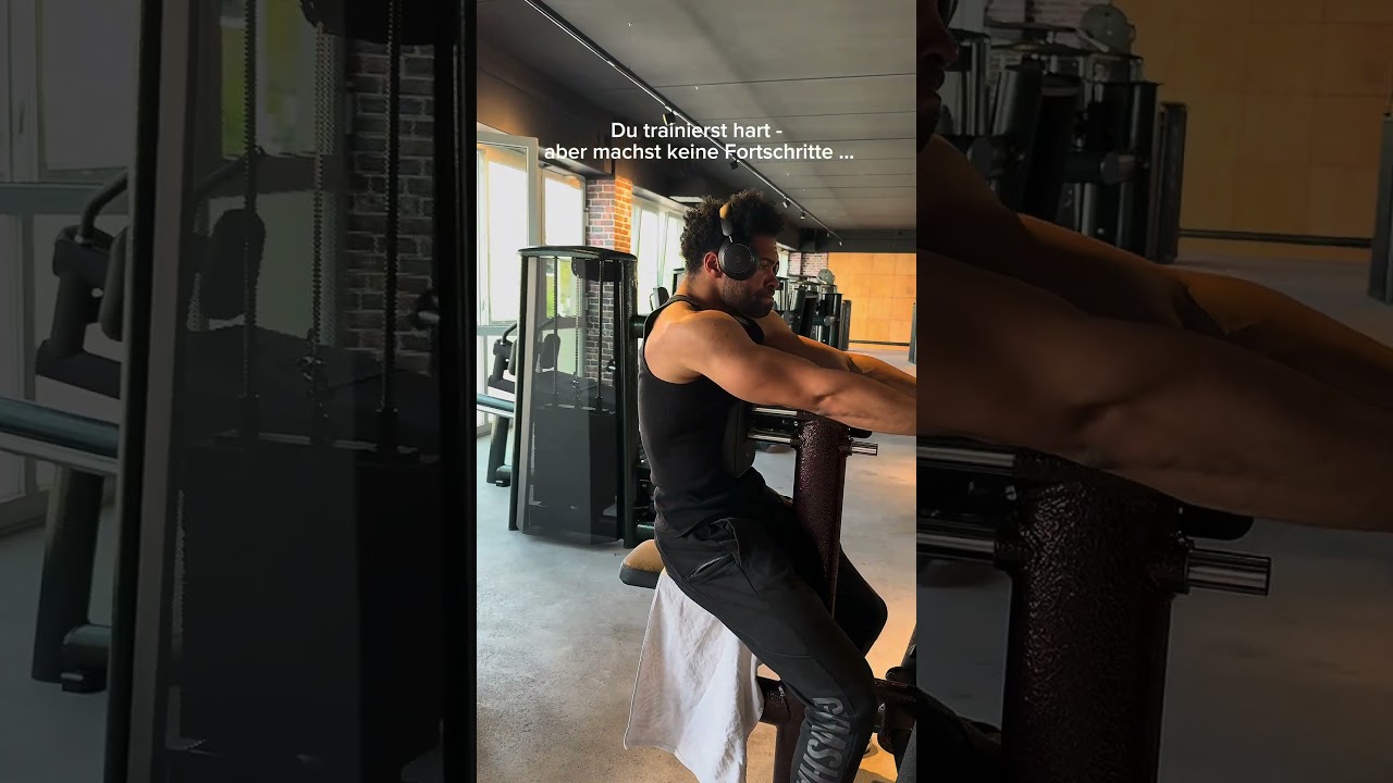 Hartes Training, aber kein Muskelwachstum 👇🏾