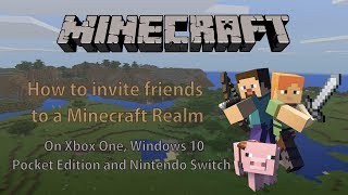 What's up once again everyone monkiedude22 here for another xbox tip,
trick or tutorial. in this video i'll show you how to invite friends
into your realm on...