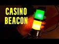Inside a casino slot machine beacon