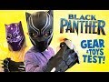 Little Flash and Ava Test Black Panther Movie Gear!