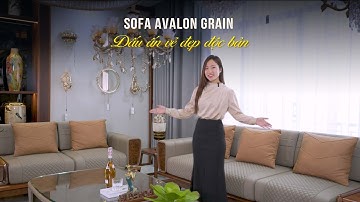 Cận Cảnh SOFA GỖ ÓC CHÓ Avalon Grain: Tuyệt Tác Vân Gỗ Bắc Mỹ | Nội Thất Huy Hoàng