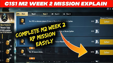 C1S1 M2 WEEK 2 MISSION EXPLAIN | MRsmartYT