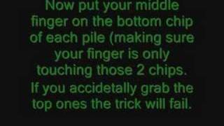 butterfly poker chip trick tutorial