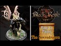 How to paint the Necrodragon from Black Rose Wars