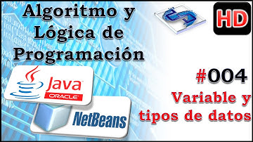 Algoritmo y Lógica de Programación Java NetBeans - 004 Variables y tipos de datos Parte 2 de 2