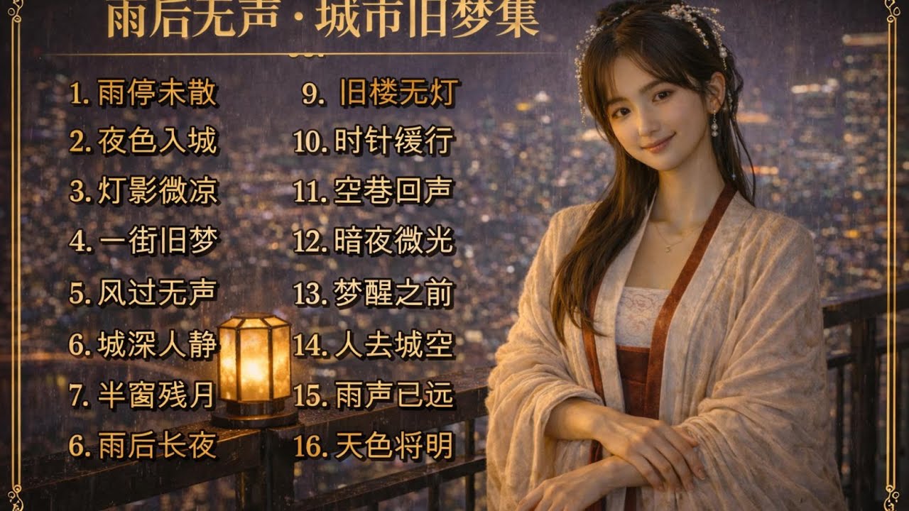 《雨后无声 · 城市旧梦集》Silent After the Rain · Old City Dreams