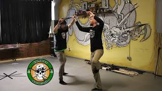 Over Top Strike with Shillelagh - Irish Stick Fighting