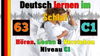 Deutsch lernen im Schlaf & Hören, Lesen und Verstehen - C1 -  63 screenshot 4