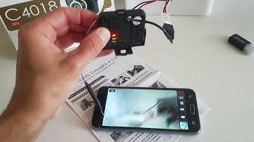 Mini review MJX C4018 FPV WiFi Aerial Camera for quadcopters / drones