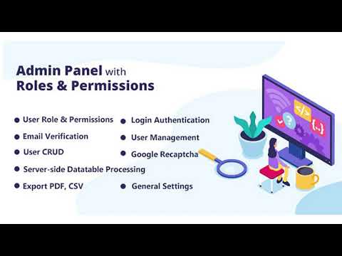 Admin Panel with Roles & Permissions | Codecanyon Scripts and Snippets
