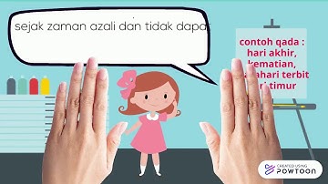 video presentasi materi qada dan qadar