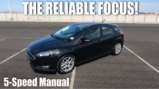 Ford Focus 5-Speed Manual Review + Drive | BEST First Car?