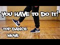 TOP DANCE MOVE! FOOTWORK TUTORIAL. SHUFFLE. HIP-HOP. BREAK DANCE