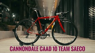 CANNONDALE CAAD 10 | TEAM SAECO | 4K