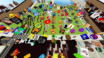 Custom Nextbots MEMEVERSE Addon In Minecraft PE | Nextbots In Minecraft | Evade