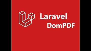 Laravel PDF tutorial using DOM PDF