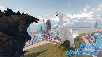 Godzilla 2021 Vs. Frostbite Godzilla | Roblox Kaiju universe