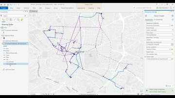 How to Create Public Transport Routes & Turn by Turn Directions in ArcGIS