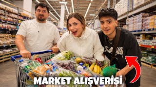 HAFTALIK MARKET ALIŞVERİŞİ!! Melih Yıldırım | Sıla Beyoğlu | Serkan Ağbiniz