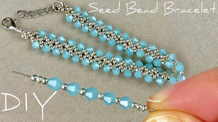 EASY Beaded Bracelet Tutorial: Perfect for Beginners! Seed Bead Jewelry Making