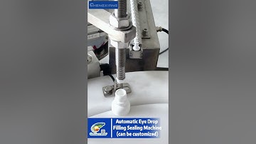 Automatic Eye Drop Filling Sealing Machine | Eye Drops/Nasal Spray Filling Machine
