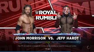 Jeff hardy VS John Morrison | WWE 2K22