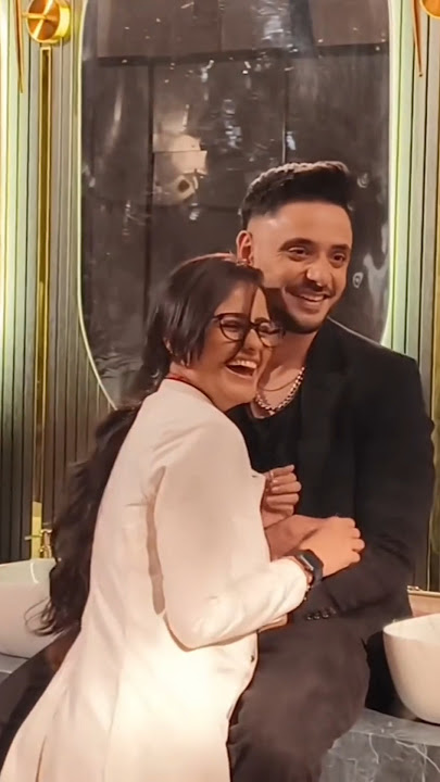 Ayesha Singh & Adnan Khan Shooting Time Fun 💖 Mannat & Vikrant #mannatharkhushipaaneki #shorts