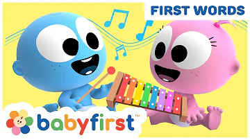 Laughing with funny GooGoo & Gaga | Learn musical instruments & first words for kids | Baby First TV