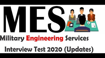 MES Interview Updates | Typing Test 2020 Date Announced | Military Engineering Services Exams 2020