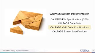 Famous CALPADS System Documentation - Module-D - VCC (Valid Code Combination) Profile