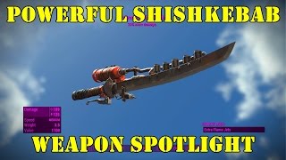Fallout 4: Weapon Spotlights: Powerful Shishkebab
