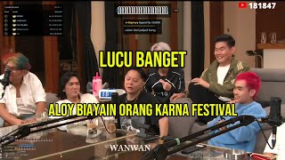 Moment Aloy Cerita Biayain Orang Berobat Di Festival