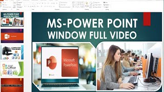 POWER POINT WINDOW FULL TUTORIAL #powerpoint #mspowerpoint #msoffice #presentation #computer #viral