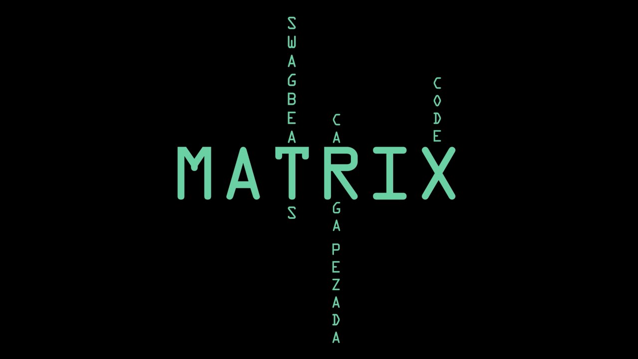 Codex, Carga Pezada & SwagBeats - Matrix adlı videoyu YouTube'da izle Codex, Carga Pezada & SwagBeats - Matrix adlı videoyu YouTube'da izle