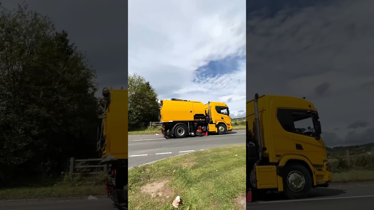 Power Plane’s brand new Stock S8400 road sweeper! 