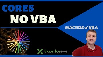 Conheça as cores do VBA