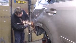 Subaru Forester. Body repair. Ремонт кузова.